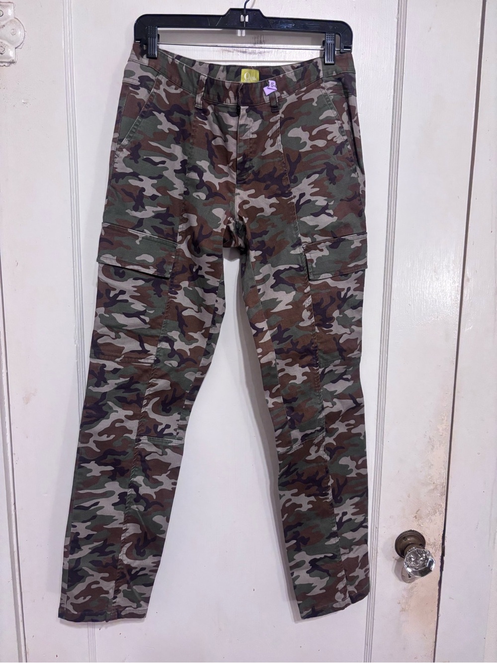 Women’s Camo Cargo Pants - Green Camouflage